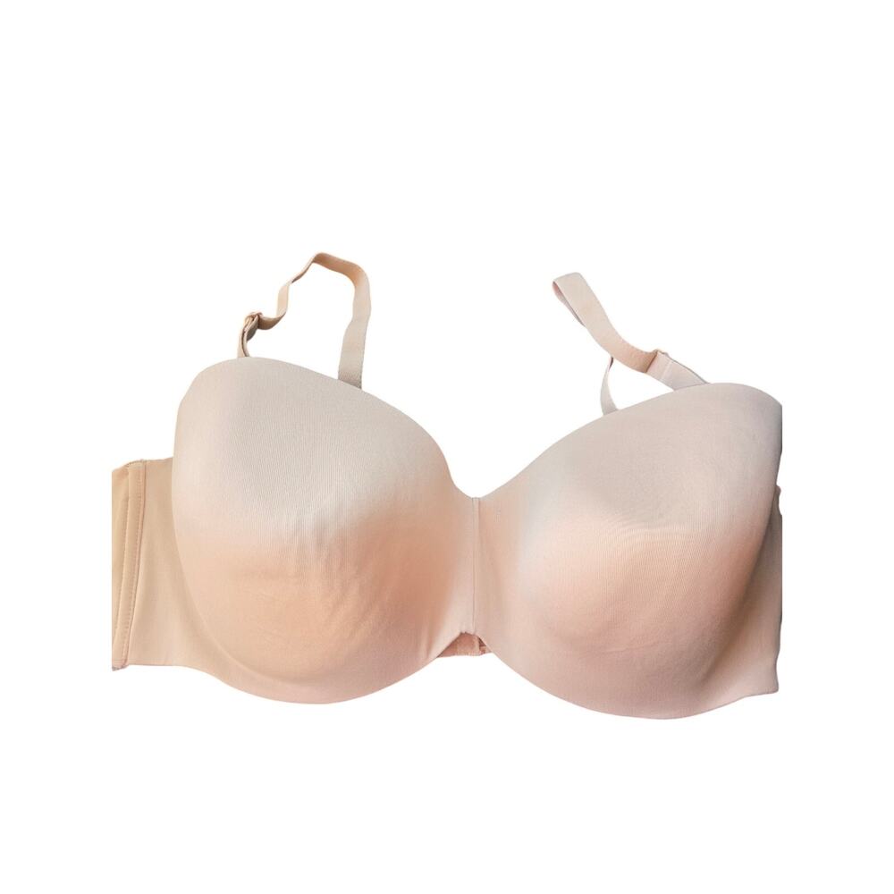 Maidenform Bra 40D‎ Womens Plus Size Tan Padded Underwired Adjustable Straps
